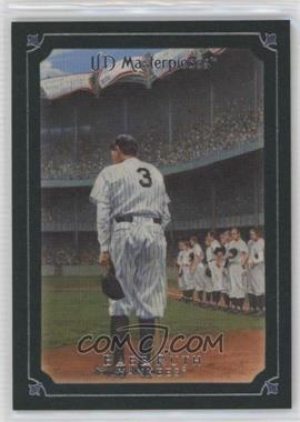 2007 UD Masterpieces - [Base] - Windsor Green Frame #2 - Babe Ruth