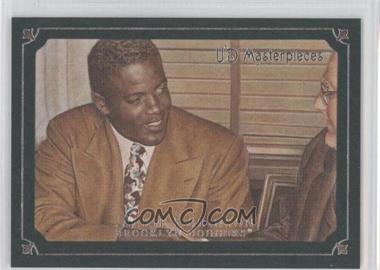 2007 UD Masterpieces - [Base] - Windsor Green Frame #24 - Jackie Robinson