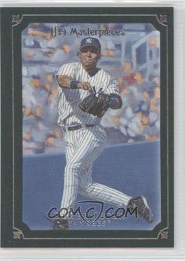 2007 UD Masterpieces - [Base] - Windsor Green Frame #30 - Derek Jeter