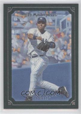 2007 UD Masterpieces - [Base] - Windsor Green Frame #30 - Derek Jeter