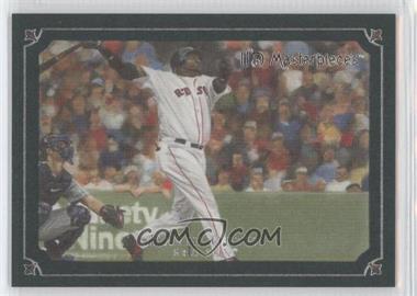 2007 UD Masterpieces - [Base] - Windsor Green Frame #31 - David Ortiz