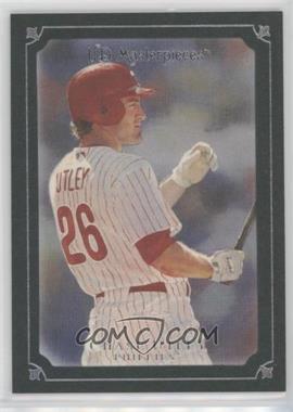 2007 UD Masterpieces - [Base] - Windsor Green Frame #33 - Chase Utley