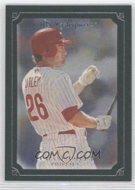 2007 UD Masterpieces - [Base] - Windsor Green Frame #33 - Chase Utley