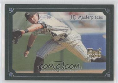 2007 UD Masterpieces - [Base] - Windsor Green Frame #34 - Troy Tulowitzki