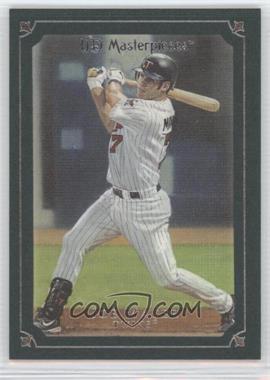 2007 UD Masterpieces - [Base] - Windsor Green Frame #35 - Joe Mauer