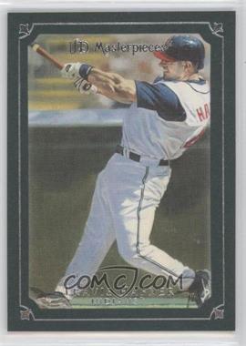 2007 UD Masterpieces - [Base] - Windsor Green Frame #36 - Travis Hafner