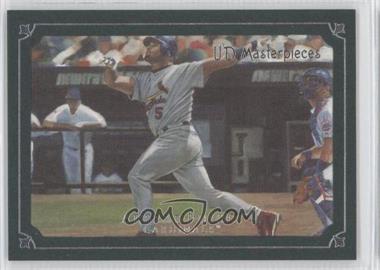 2007 UD Masterpieces - [Base] - Windsor Green Frame #38 - Albert Pujols