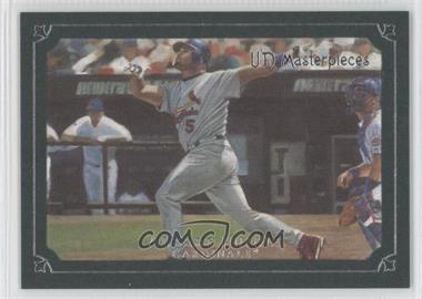 2007 UD Masterpieces - [Base] - Windsor Green Frame #38 - Albert Pujols