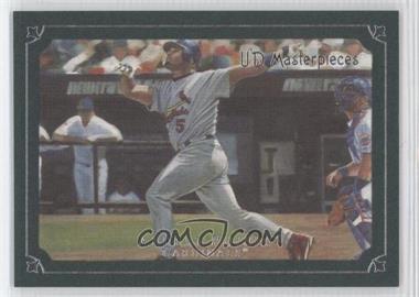 2007 UD Masterpieces - [Base] - Windsor Green Frame #38 - Albert Pujols