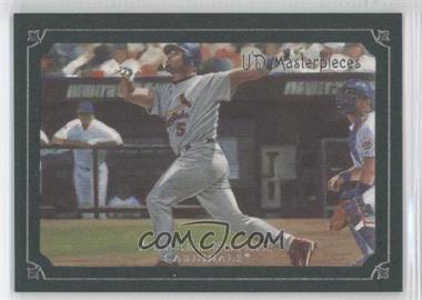 2007 UD Masterpieces - [Base] - Windsor Green Frame #38 - Albert Pujols