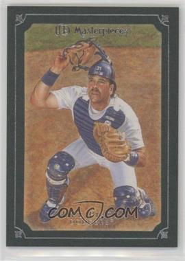 2007 UD Masterpieces - [Base] - Windsor Green Frame #40 - Mike Piazza