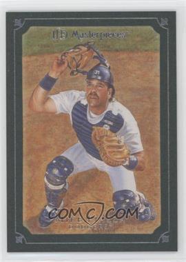 2007 UD Masterpieces - [Base] - Windsor Green Frame #40 - Mike Piazza