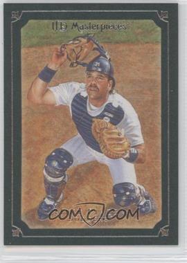 2007 UD Masterpieces - [Base] - Windsor Green Frame #40 - Mike Piazza