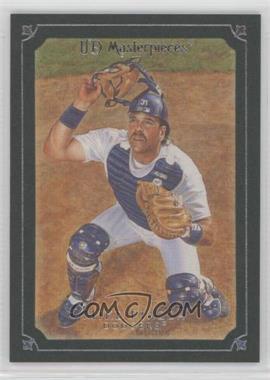2007 UD Masterpieces - [Base] - Windsor Green Frame #40 - Mike Piazza