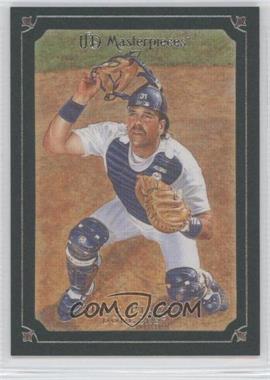 2007 UD Masterpieces - [Base] - Windsor Green Frame #40 - Mike Piazza