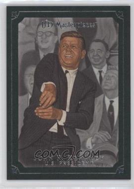 2007 UD Masterpieces - [Base] - Windsor Green Frame #47 - John F. Kennedy