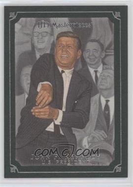 2007 UD Masterpieces - [Base] - Windsor Green Frame #47 - John F. Kennedy