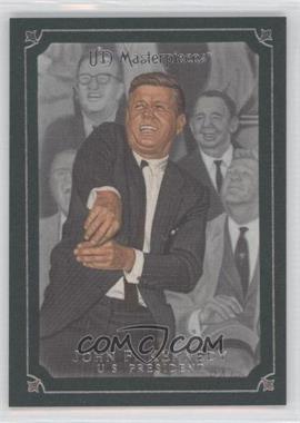 2007 UD Masterpieces - [Base] - Windsor Green Frame #47 - John F. Kennedy