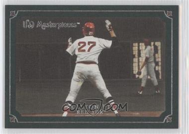 2007 UD Masterpieces - [Base] - Windsor Green Frame #5 - Carlton Fisk