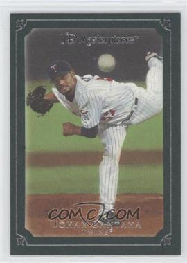 2007 UD Masterpieces - [Base] - Windsor Green Frame #52 - Johan Santana