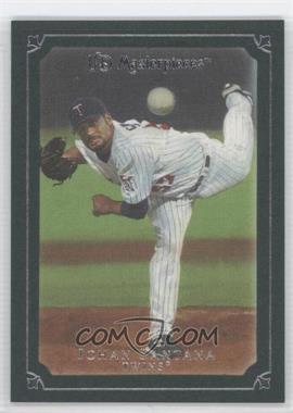 2007 UD Masterpieces - [Base] - Windsor Green Frame #52 - Johan Santana