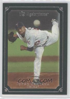 2007 UD Masterpieces - [Base] - Windsor Green Frame #52 - Johan Santana