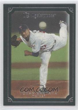 2007 UD Masterpieces - [Base] - Windsor Green Frame #52 - Johan Santana