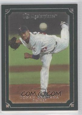 2007 UD Masterpieces - [Base] - Windsor Green Frame #52 - Johan Santana