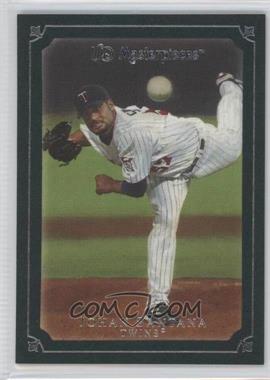 2007 UD Masterpieces - [Base] - Windsor Green Frame #52 - Johan Santana