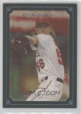 2007 UD Masterpieces - [Base] - Windsor Green Frame #64 - Jered Weaver