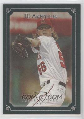 2007 UD Masterpieces - [Base] - Windsor Green Frame #64 - Jered Weaver