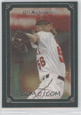 2007 UD Masterpieces - [Base] - Windsor Green Frame #64 - Jered Weaver