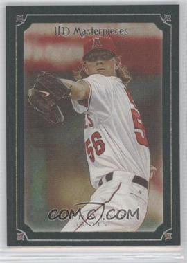 2007 UD Masterpieces - [Base] - Windsor Green Frame #64 - Jered Weaver