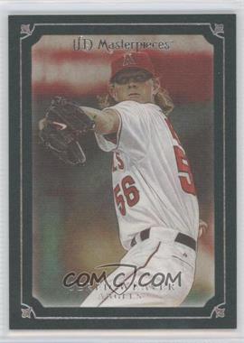 2007 UD Masterpieces - [Base] - Windsor Green Frame #64 - Jered Weaver