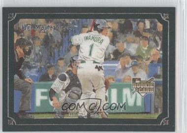 2007 UD Masterpieces - [Base] - Windsor Green Frame #68 - Akinori Iwamura