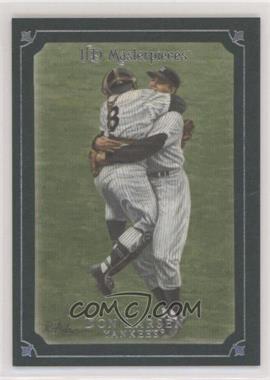 2007 UD Masterpieces - [Base] - Windsor Green Frame #7 - Don Larsen