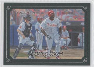 2007 UD Masterpieces - [Base] - Windsor Green Frame #71 - Ryan Howard