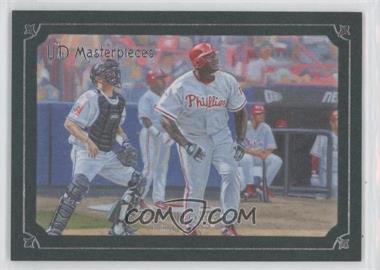 2007 UD Masterpieces - [Base] - Windsor Green Frame #71 - Ryan Howard