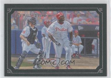 2007 UD Masterpieces - [Base] - Windsor Green Frame #71 - Ryan Howard