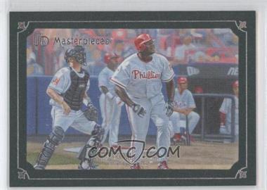 2007 UD Masterpieces - [Base] - Windsor Green Frame #71 - Ryan Howard