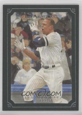 2007 UD Masterpieces - [Base] - Windsor Green Frame #72 - Alex Rodriguez