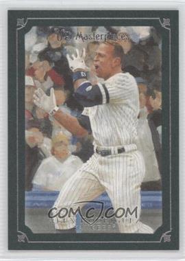 2007 UD Masterpieces - [Base] - Windsor Green Frame #72 - Alex Rodriguez