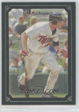 2007 UD Masterpieces - [Base] - Windsor Green Frame #73 - Justin Morneau