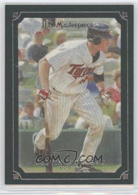 2007 UD Masterpieces - [Base] - Windsor Green Frame #73 - Justin Morneau