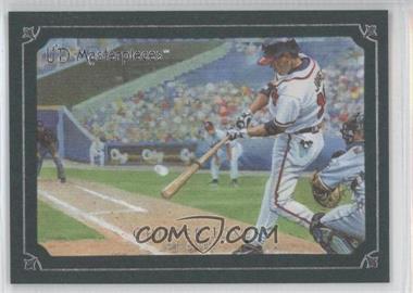 2007 UD Masterpieces - [Base] - Windsor Green Frame #79 - Chipper Jones