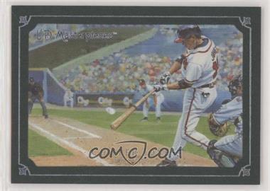 2007 UD Masterpieces - [Base] - Windsor Green Frame #79 - Chipper Jones