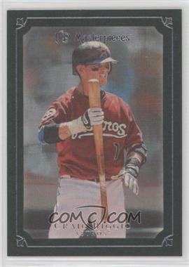 2007 UD Masterpieces - [Base] - Windsor Green Frame #80 - Craig Biggio