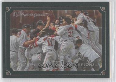 2007 UD Masterpieces - [Base] - Windsor Green Frame #86 - 2004 World Series Champions