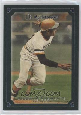 2007 UD Masterpieces - [Base] - Windsor Green Frame #87 - Roberto Clemente