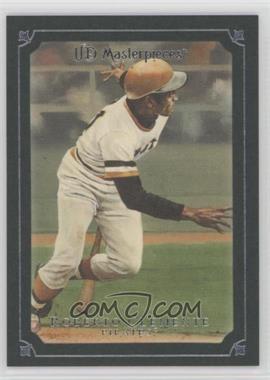 2007 UD Masterpieces - [Base] - Windsor Green Frame #87 - Roberto Clemente